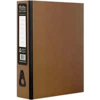 Pukka Recycled Box Files Foolscap 75 mm Brown Pack of 8