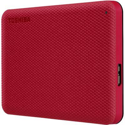 Toshiba 1 TB External HDD Canvio Advance USB-A 3.2 Red