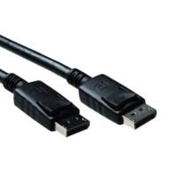 ACT 3 M DisplayPort Cable Male -Male, Power Pin 20 Connected.
