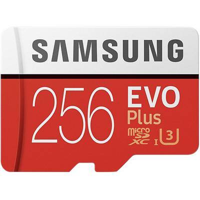 Samsung MicroSDXC Memory Card Evo Plus 256 GB