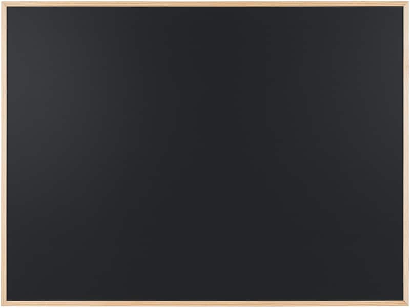 Bi-Office Basic Chalkboard 120 (W) x 1.4 (D) x 90 (H) cm Black