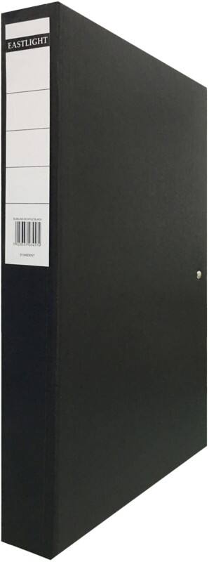 Eastlight Box File 31895DENT A4 Cardboard 4.5 (W) x 24.5 (D) x 37 (H) cm Black 4.5 cm Pack of 10