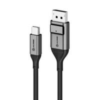 Alogic Ultra 8K Mini DisplayPort to DisplayPort Cable-03 V1.4 Black, Grey