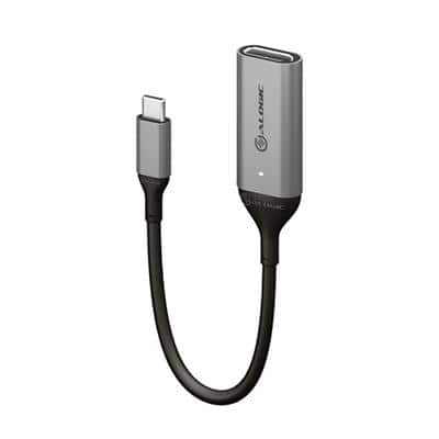 Alogic Ultra USB-C Male to DisplayPort  Female Adapter 150mm Black