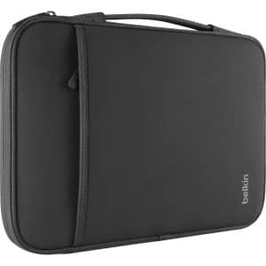 Belkin Laptop Sleeve 14" Fleece, Neoprene Black