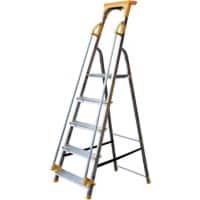 SLINGSBY Platform Steps 1640 mm Aluminium 150 kg Silver