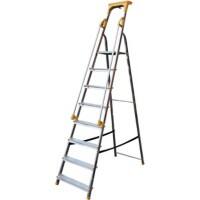 SLINGSBY Platform Steps 2360 mm Aluminium 150 kg Silver