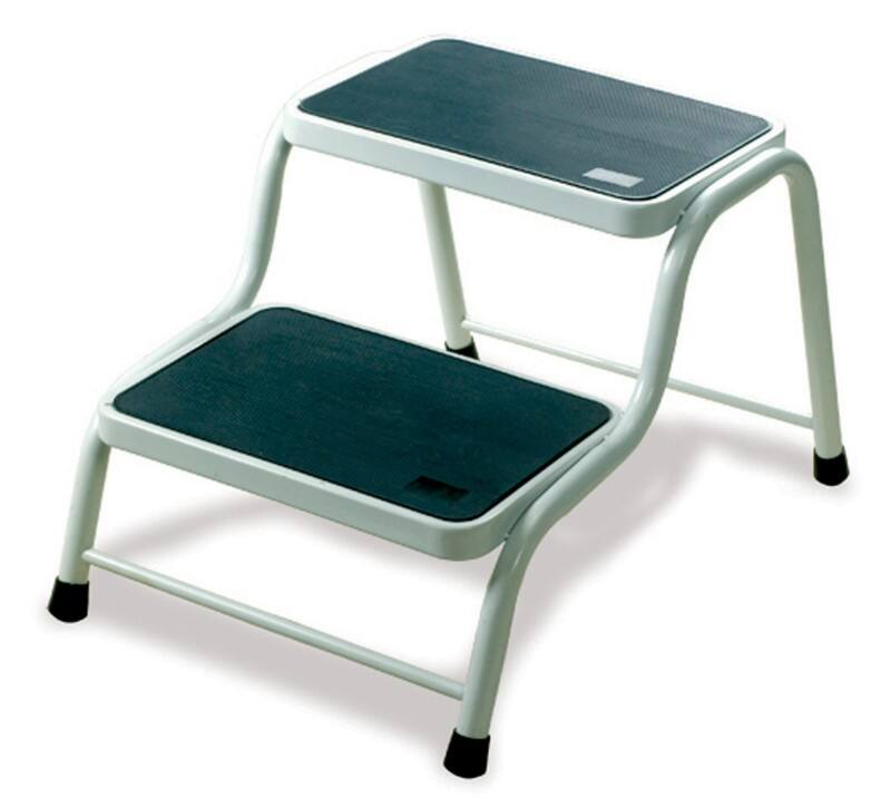 SLINGSBY Steps 400 mm Steel 150 kg White