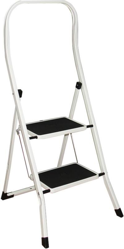 SLINGSBY Step Stool 1145 mm Steel 150 kg White