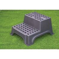 SLINGSBY Steps 375 mm Plastic 200 kg Black