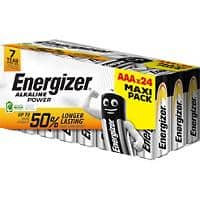 Energizer AAA Alkaline Batteries Power LR03 1.5V Protection Against Leakage Pack of 24