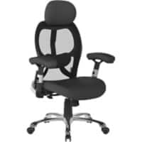 Nautilus Office Chair Mesh Height-Adjustable Armrest Black 154 kg