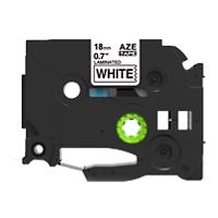 Rillstab Compatible Brother TZe-241 Label Tape Self Adhesive Black Print on White 18 mm x 8m