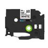 Rillstab Compatible Brother TZe-251 Label Tape Self Adhesive Black Print on White 24 mm x 8m