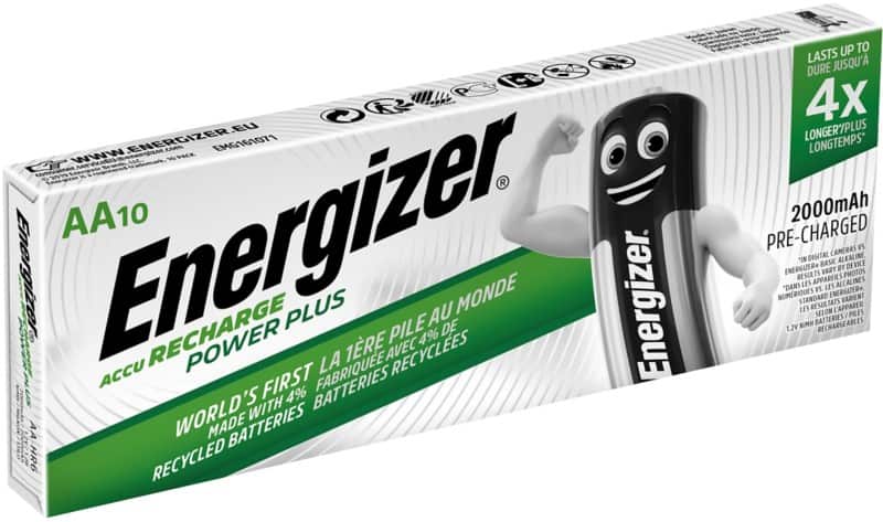 Energizer Batteries AA 4 mAh Alkaline 10 Pack of 10