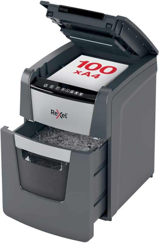 Rexel AutoFeed+ 100X P-4 Cross-Cut Shredder
