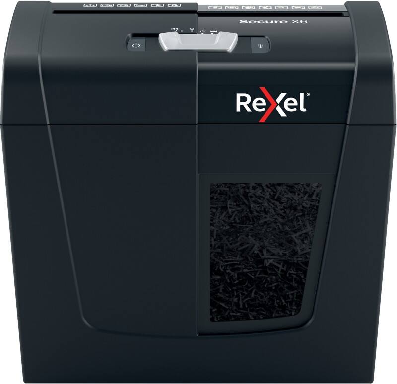Rexel Secure Shredder 7 Sheets Cross Cut Security Level P-4 10 L X6