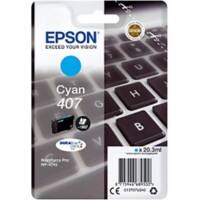 Epson 407 Original Ink Cartridge C13T07U240 Cyan