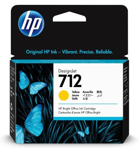HP Ink Cartridge Original HP3ED69A 29 ml Yellow
