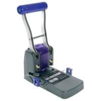 Rapesco 2 Hole Punch Eco 100 Sheets Black, Purple