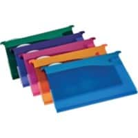 Rexel Multifile Secura Heavy Duty Suspension File 2102574 Foolscap U Base 30 mm Assorted Polypropylene Pack of 10