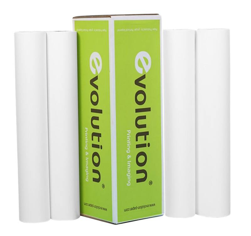 evolution Glossy Plotter Paper 91.4 cm x 30 m 200 gsm White