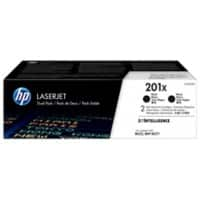 HP 201X Original Toner Cartridge CF400XD Black Pack of 2