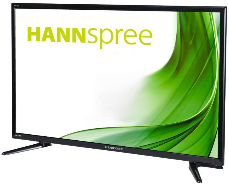 HANNspree LED Monitor HL320UPB Black