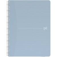 OXFORD Notebook 400166095 A4 Ruled Twin Wire Card Blue 90 Pages 90 Sheets
