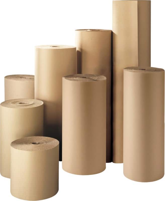 Raja Corrugated Cardboard Rolls Brown 600 mm x 75 m