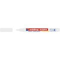 edding 4085 Chalk Marker White Fine Felt Tip 1-2 mm