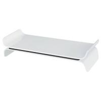 Leitz Ergo WOW Height Adjustable Monitor Stand 6504 Up to 27” 483 x 200 x 112 mm White, Black