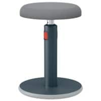 Leitz Sit Stand Stool 65180089 Ergo Cosy With Adjustable Seat 46 - 79 cm Up to 110 kg Grey