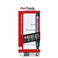 Pentel SMW26 Chalk Marker Assorted Medium Chisel 4 mm 4 Pieces