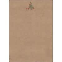 Sigel Christmas Paper DP415 A4 100 g/m² Brown 21 x 12 cm Pack of 100