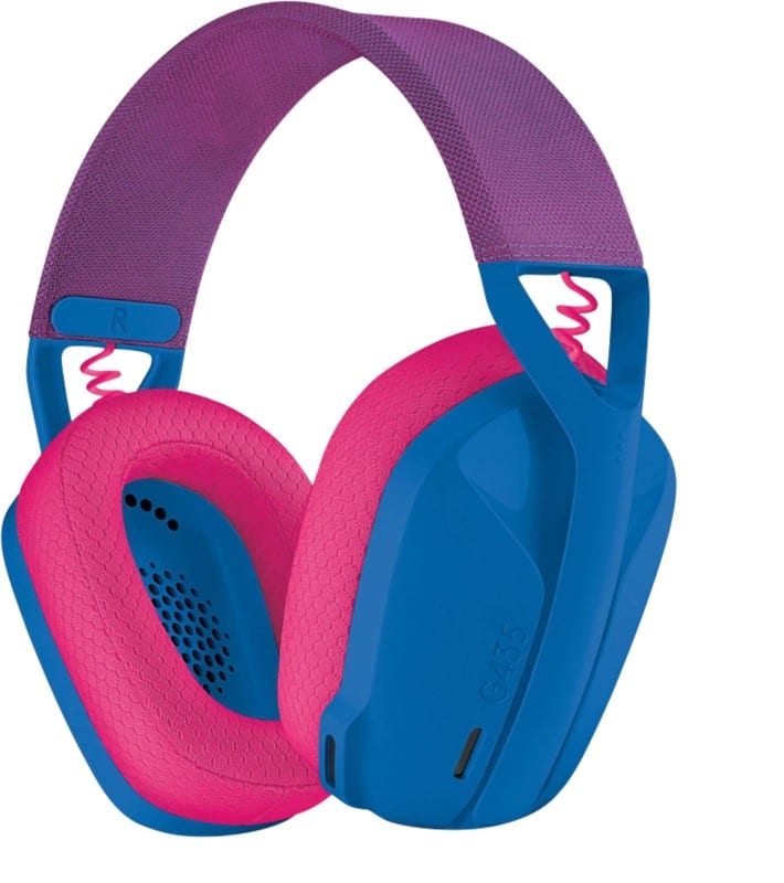 Logitech Wireless 7.1 G435 Wired & Wireless Gaming Headset With Bluetooth Blue