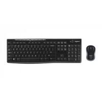Logitech Set Keyboard And Mouse Wireless MK270 Black 920-010027