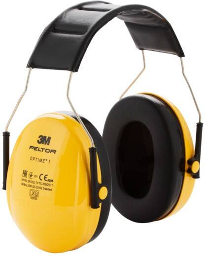 3M Earmuff Yellow, Black