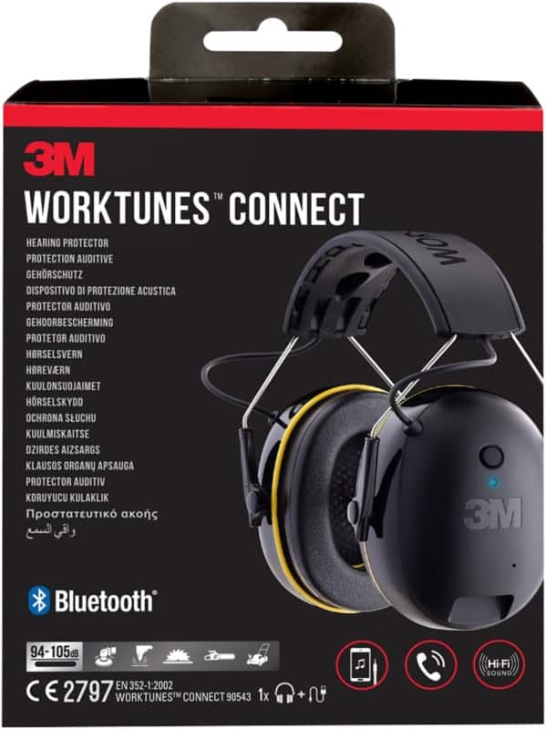 3M Headphones Hearing Protection Black