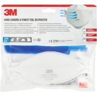 3M Respirator White Pack of 3