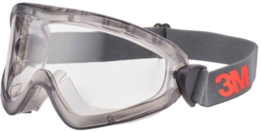 3M Safety Goggles PC (Polycarbonate) Lens Transparent