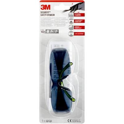 3M Safety Goggles PC (Polycarbonate) Lens Grey
