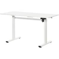 Vinsetto Sit Stand Desk White 1,400 x 600 x 720 - 1,220 mm