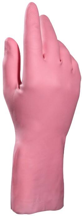 Mapa Professional Vital 115 Cleaning Gloves Latex Non-Powdered Medium (M) Pink 2 Gloves 