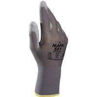 Mapa Professional Ultrane 551 Non-Disposable Handling Gloves PP (Polypropylene) Size 7 Grey