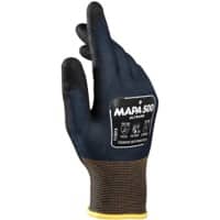 Mapa Professional Ultrane 500 Handling Gloves Nitrile Non-Powdered Large (L) Black 2 Gloves 