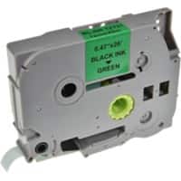 5BRT731-WT Label Tape Compatible Yes Black Green 67.5 mm (W) x 8 m (L)