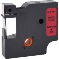5DY40917-WT Label Tape Compatible Yes Black Red 63 mm (W) x 7 m (L)