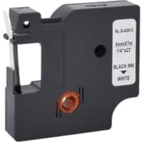 5DY43613-WT Label Tape Compatible Yes Black White 63 mm (W) x 7 m (L)