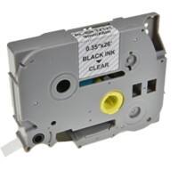 5T121-WT Label Tape Compatible Yes Black Clear 67.5 mm (W) x 8 m (L)